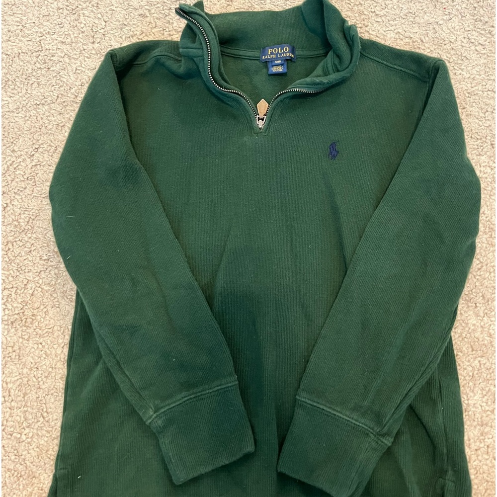 Polo Sweater - Green